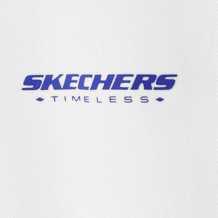 Skechers Short Sleeved Dress Women's Bright White-3