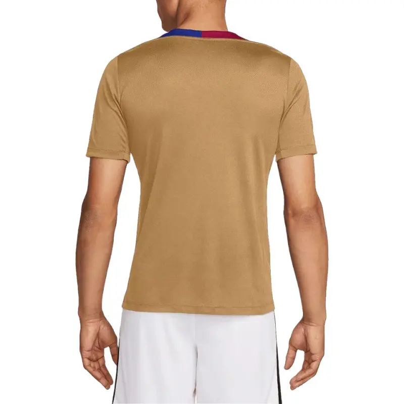 Nike x BASAILUONAZUQIUJULEBU,LIANMINGKUAN Dri Fit FCB MNK DF STRK SS TOP K Soccer Jersey Men's Brown-2