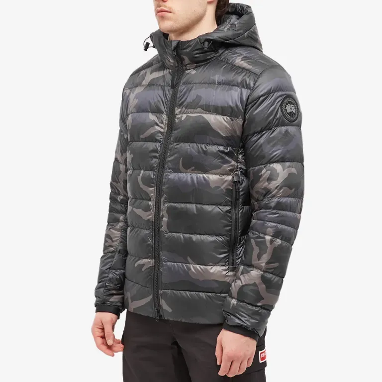 Canada Goose Crofton Logo patch Padded Jacket-4
