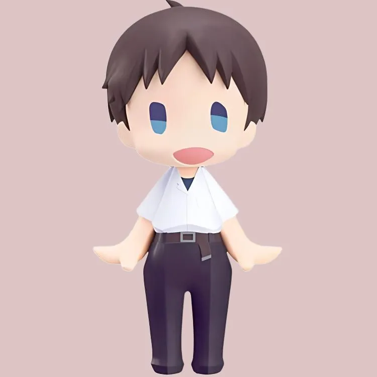 GSC Shinji Ikari HELLO! GOOD SMILE Chibi Figures-5
