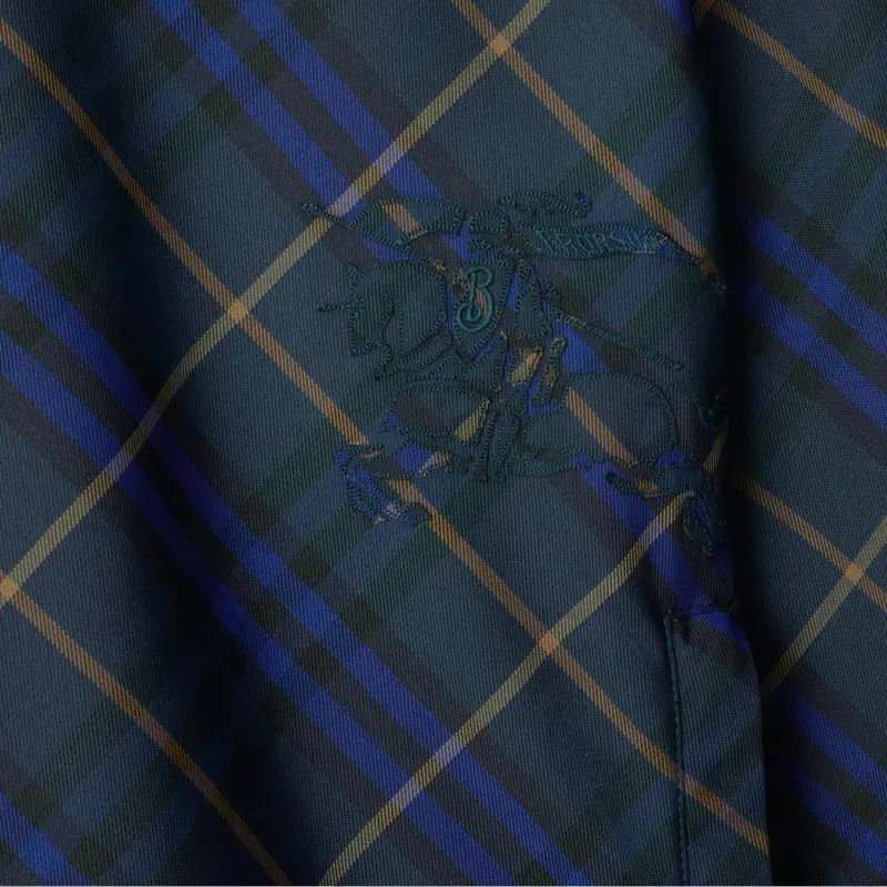 Burberry Check Pattern Hooded Jacket-4