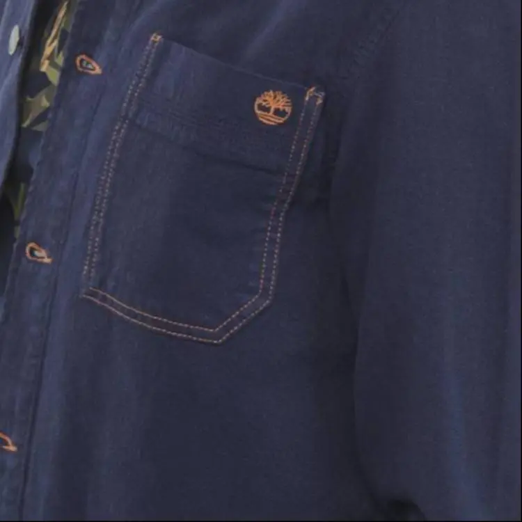 Timberland Denim Jacket Men's Blue-5
