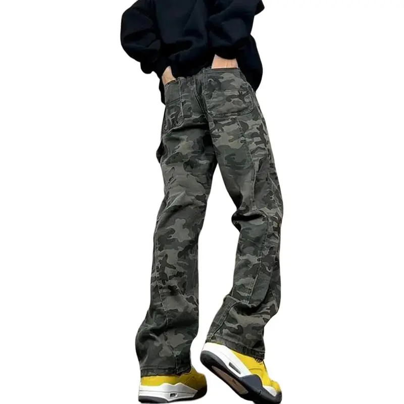 FOREVER 21 Jeans Unisex Camouflage Black-2