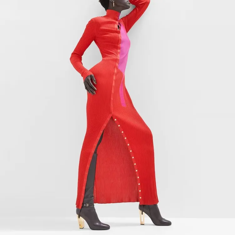 FENDI FW23 Long-Sleeved Dresses Women's-3