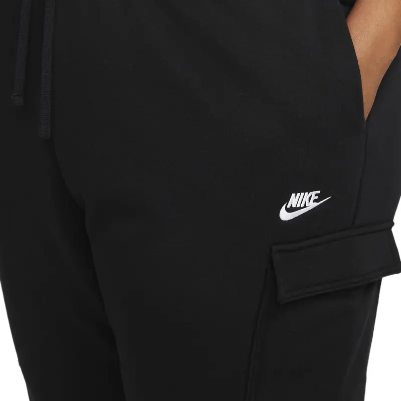Nike Sportswear Club Fleece Athletic Trousers Women's Black/White-4