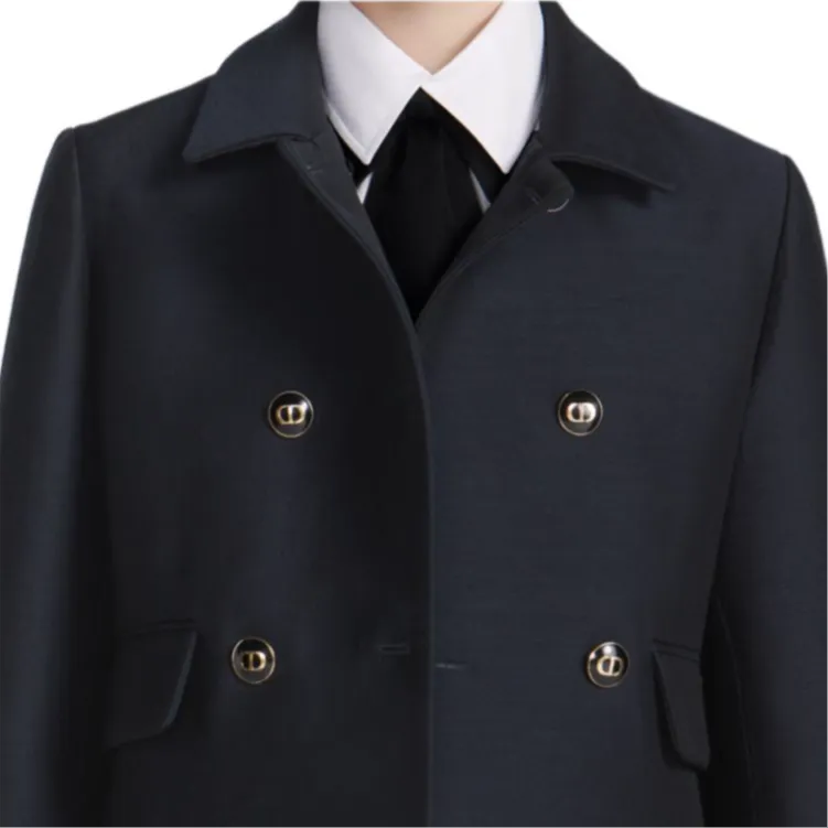 DIOR Jackets Women's Marine Blue-5
