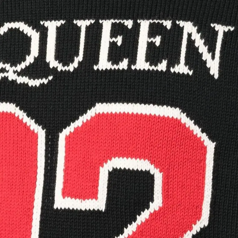 Alexander McQueen Logo Intarsia Knitted Jumper-2