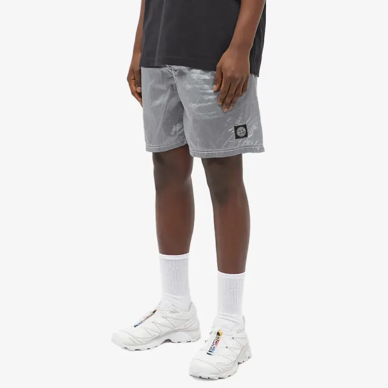 STONE ISLAND Casual Shorts Men's Gray-3