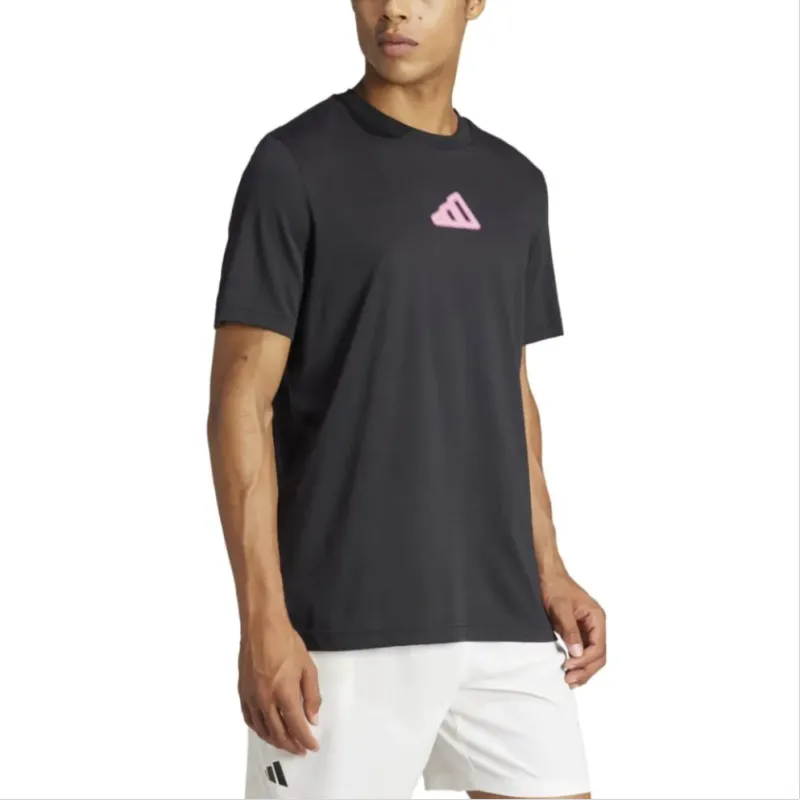 Adidas AEROREADY Graphic Play T-Shirt Men's Black-3