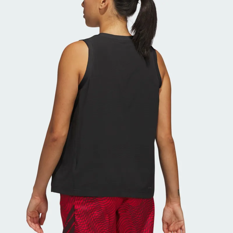 Adidas Climacool SELECT WOVEN TANK TOP Basketball Jersey Women's Black-2