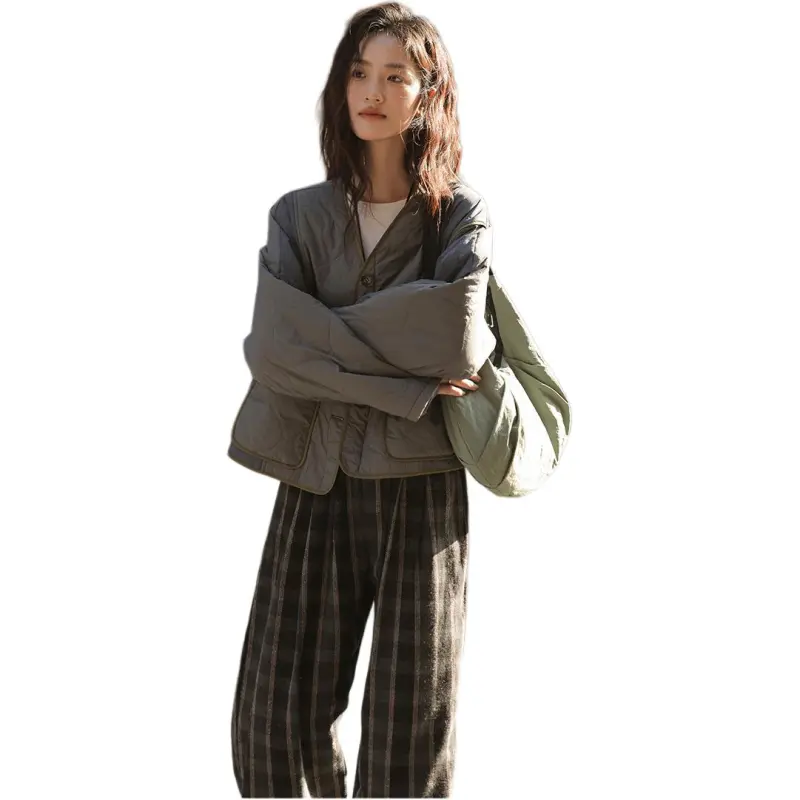 【dme】 Puffer Jacket Women's Dark Gray-4