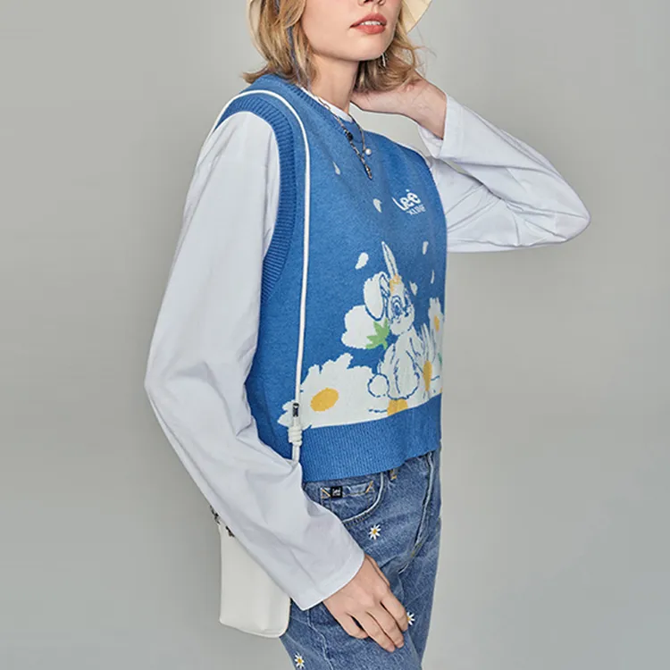 Lee Vests Women's Blue-3