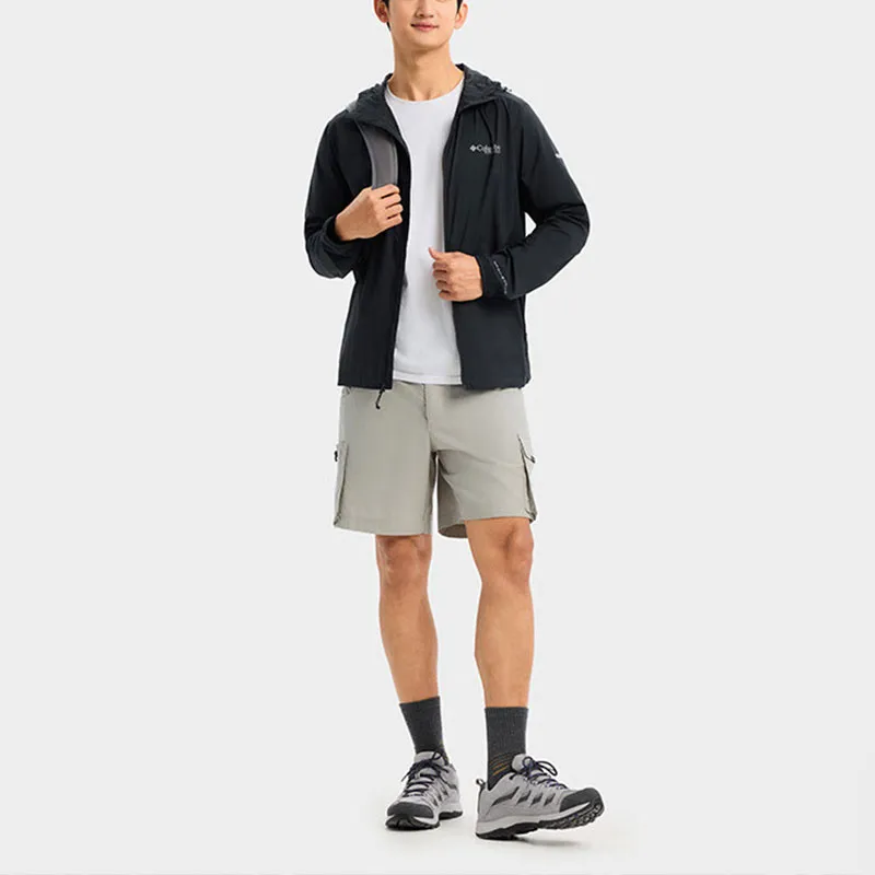 Columbia TITANIUM Breathable UV Protection Sun Protection Clothing Men's Black-3