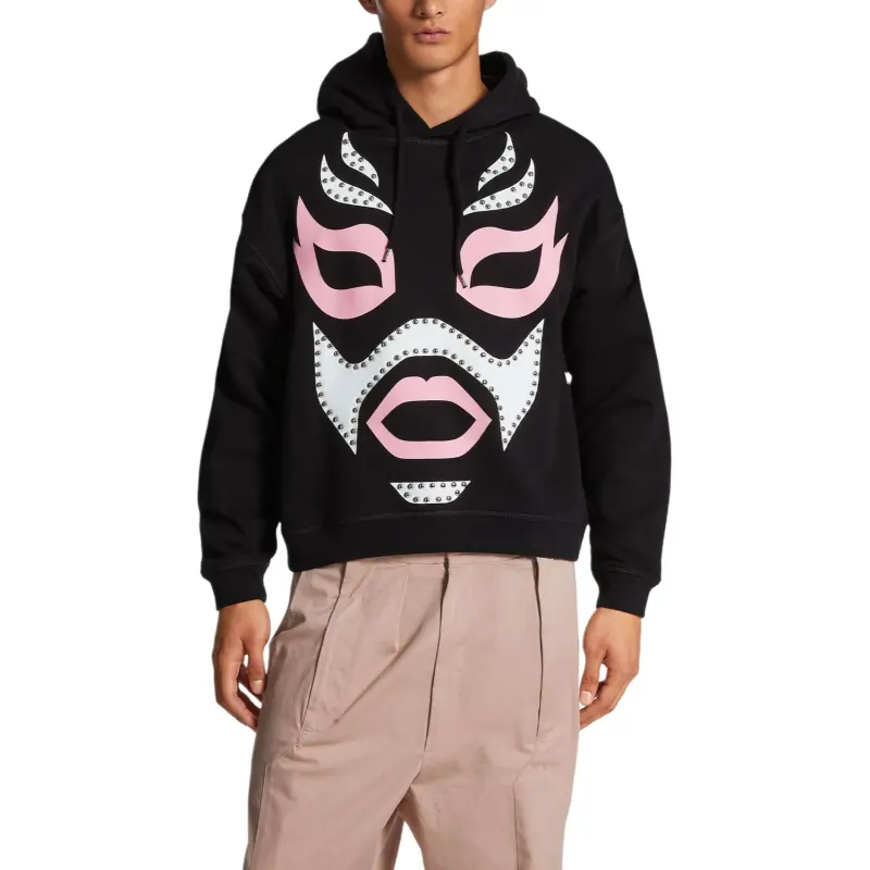 DSQUARED 2 Logo Printed Drop Shoulder Hoodie-2