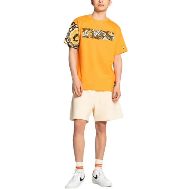 NBA Sun Team T Shirt Unisex Yellow-2