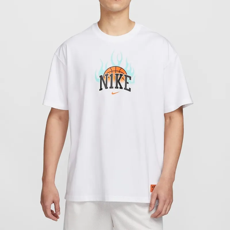 Nike T Shirts Men White-2