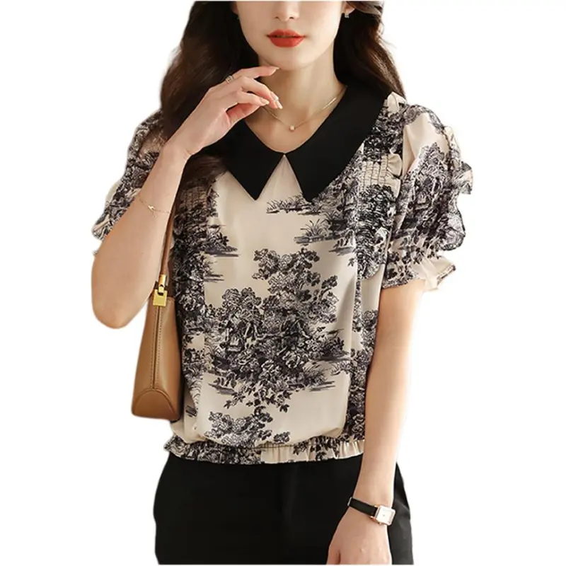 Mu Xiao Xin Shirts Women's Image Color-3