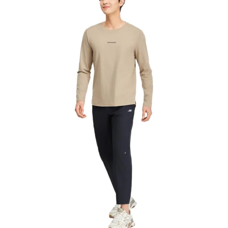 Skechers GODRI SS25 Knitted Sports Pants Men's Carbon Black 0018-2