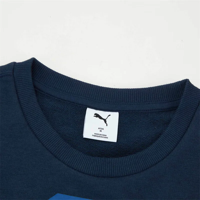 PUMA Power GraphicCrew TR Sweatshirt Men's Marine Blue-4