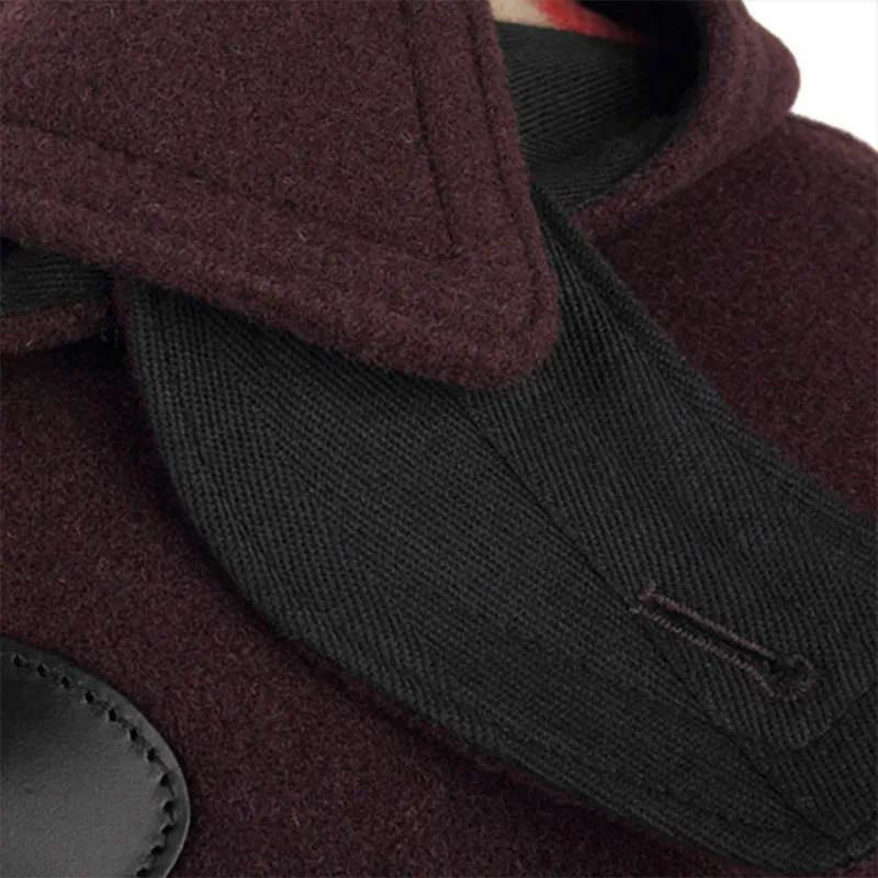 Burberry Coats Men Purple-6