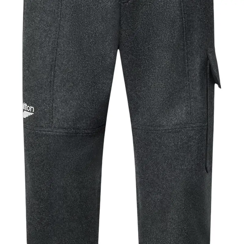 Lv Silk Cashmere And Wool Blend Double Face Cargo Pants-3