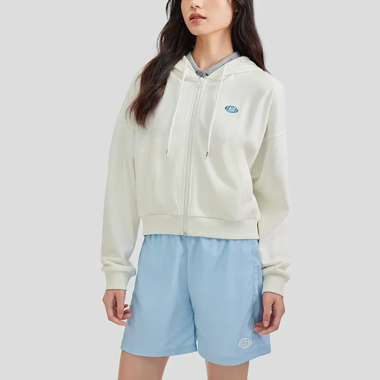 Skechers Sweatshirt Unisex Marshmallow White-1