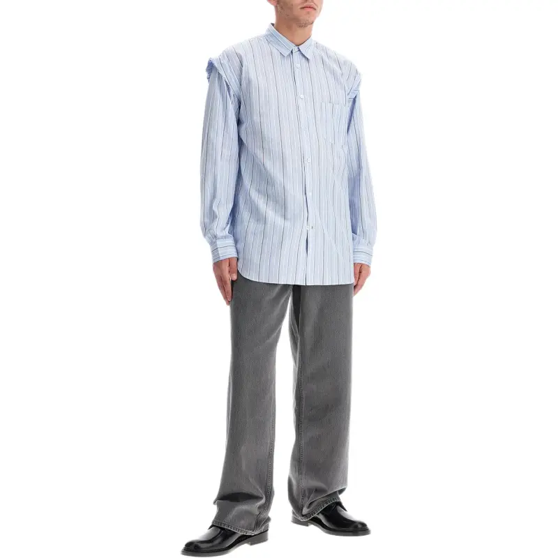 Comme Des Garçons Shirt Striped Shirt-1