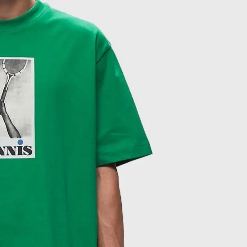 LACOSTE Tennis print T shirt-3