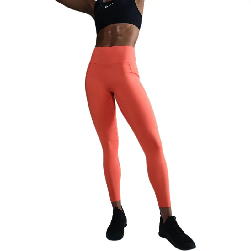 Nike Universa Women's Medium Support High Waisted 7/8 Leggings With Pockets-2