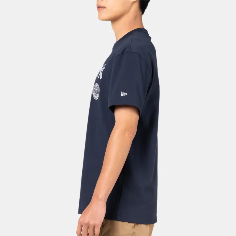 New Era T Shirt Unisex Navy Blue-2