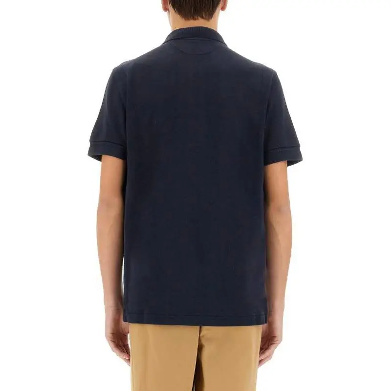TOM FORD Logo Embroidered Short Sleeved Polo Shirt-1
