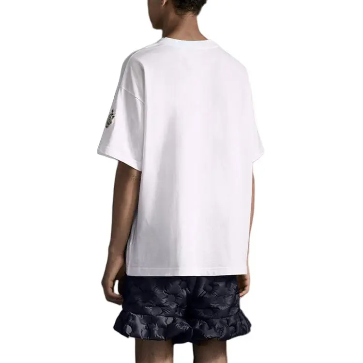 Moncler T Shirts Unisex White-2