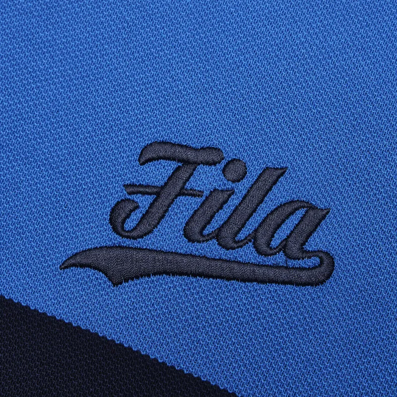 FILA FUSION Polo Shirt Men's Cobalt Blue-3