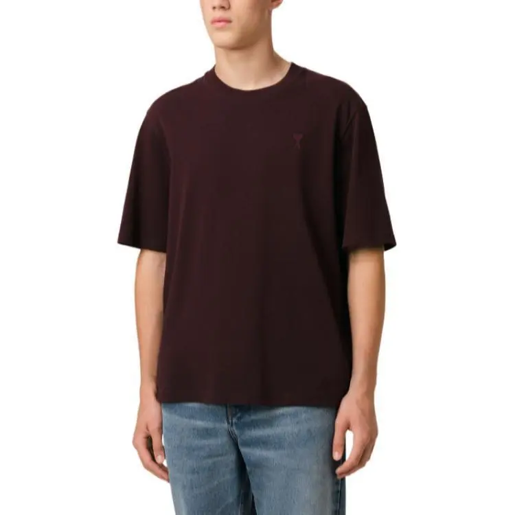 AMIPARIS Paris Ami De Coeur Crewneck T Shirt-1