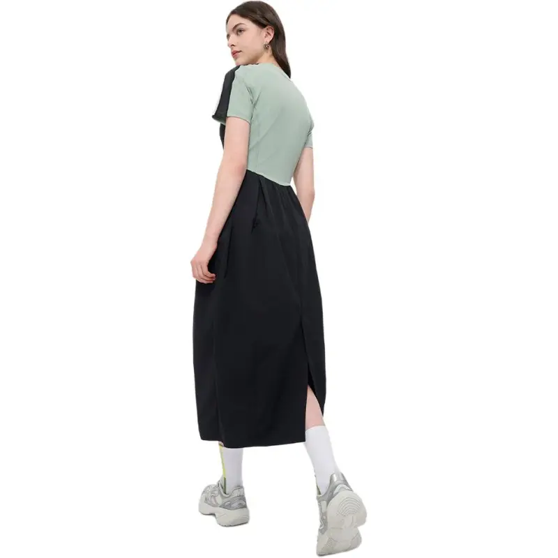 FILA FUSION FOBFUSION LIFE SS25 Short Sleeved Dresses Women's Navy Gray Green GN-3