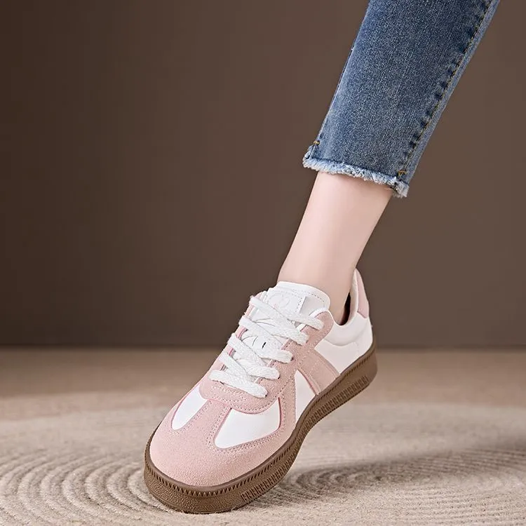 La Chapelle Anti-Slip Wear-Resistant Low-Top Skateboard Shoes Women's-17