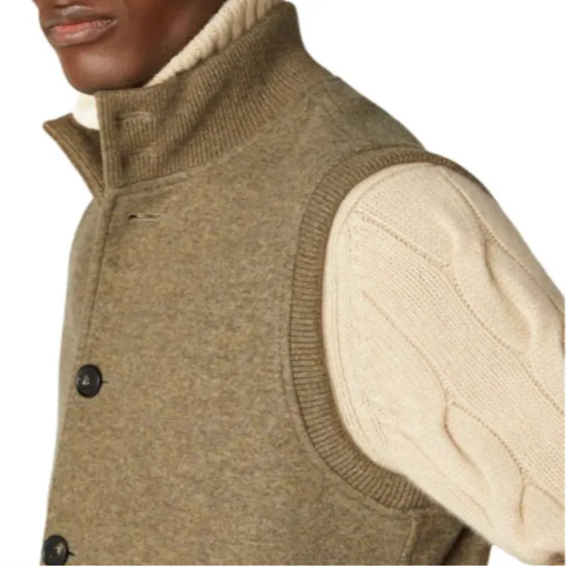Loro Piana Vests Men Brown-5