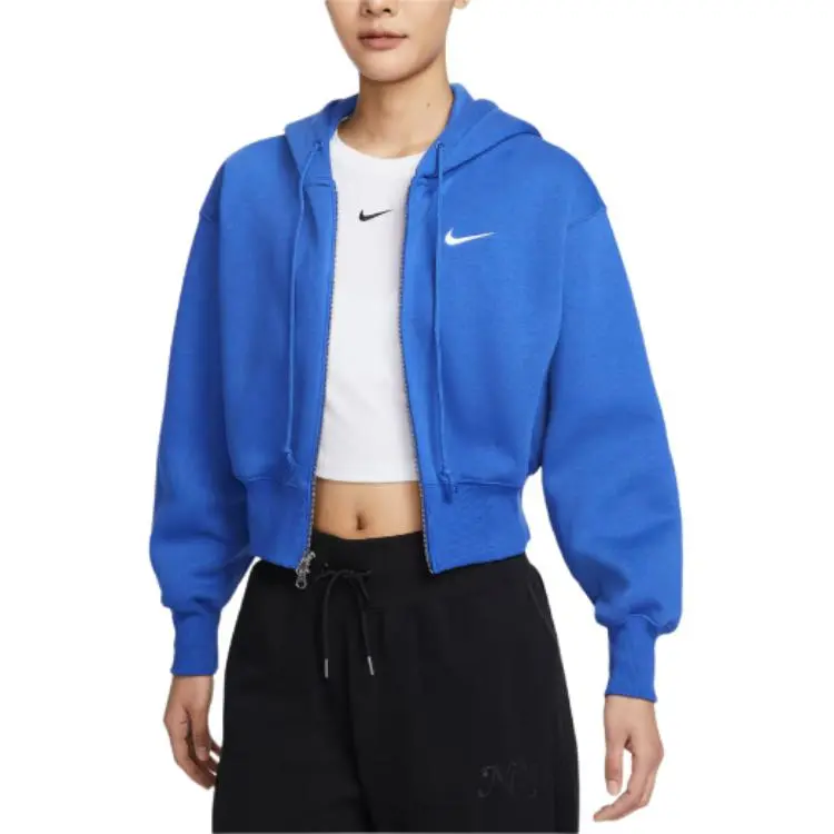 Nike Sportswear Phoenix Fleece Women's Loose Cropped Full Zip Hoodie-3