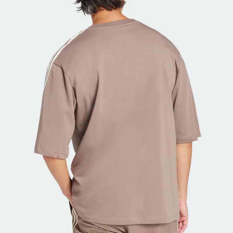 Adidas Originals ADICOLOR OVERSIZED T Shirt Men's Trace Brown-2