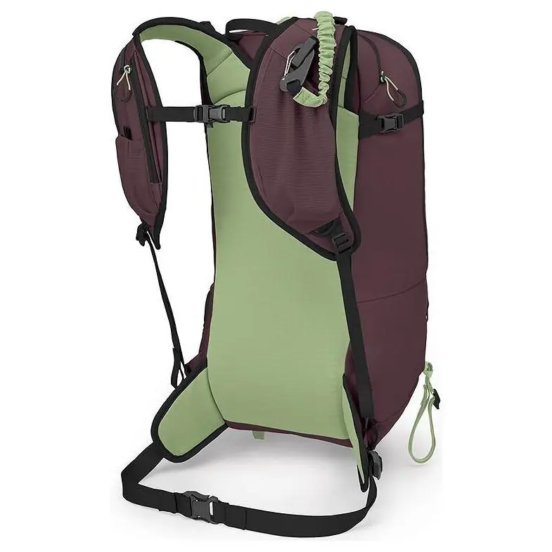 OSPREY Fabric Outdoor Mountaineering Bag Backpack Regular Unisex Purple & Mint Green-2