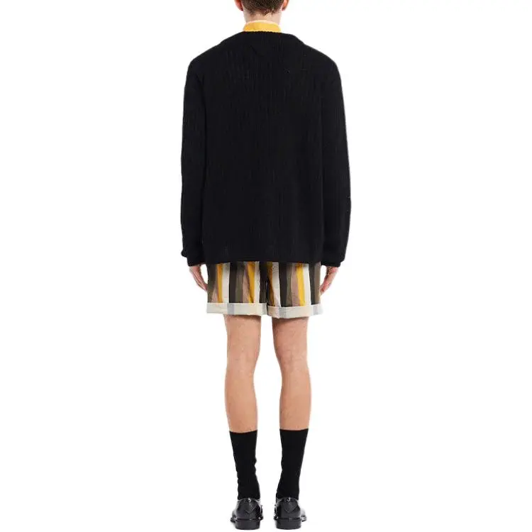 PRADA Sweaters Men Black-2
