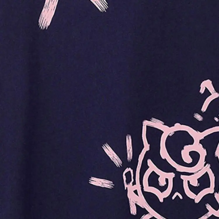 UNIQLO x POKEMON/, Uniqlo Pokémon Co Branded Series Regular T Shirt Women's Navy Blue-3