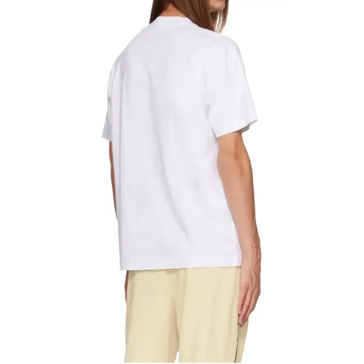 PALM ANGELS Wings Logo Printed Crewneck T Shirt-4