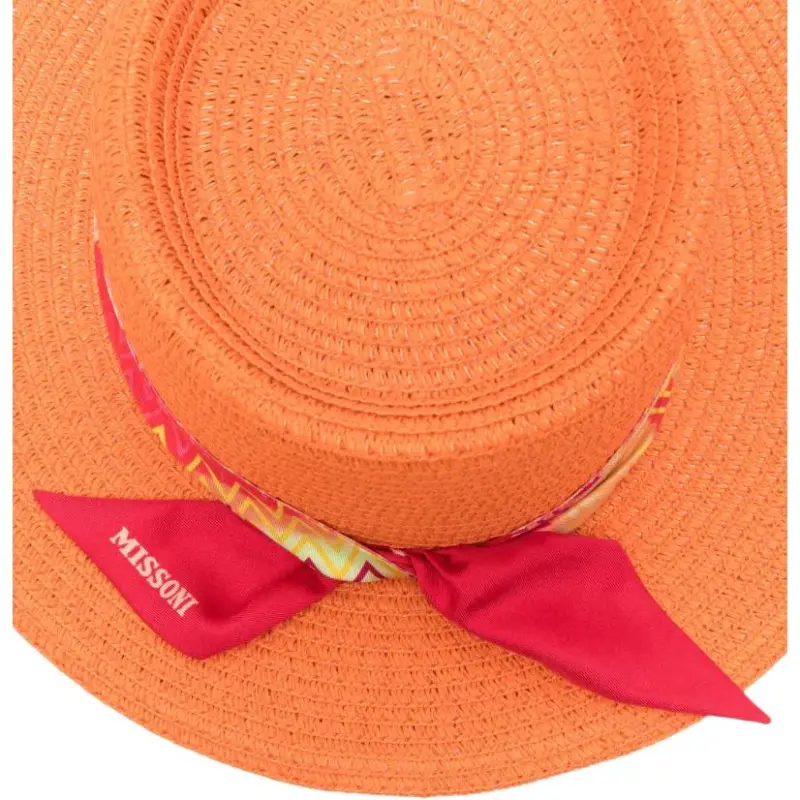 MISSONI Zigzag band Fedora-1