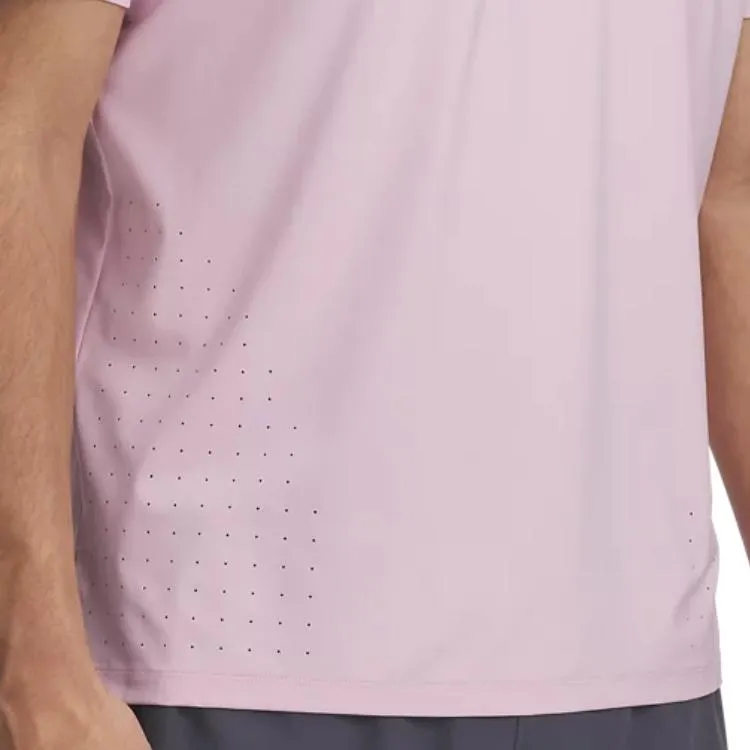 Under Armour Launch EliteIso Chill T Shirt Men's Pink-3