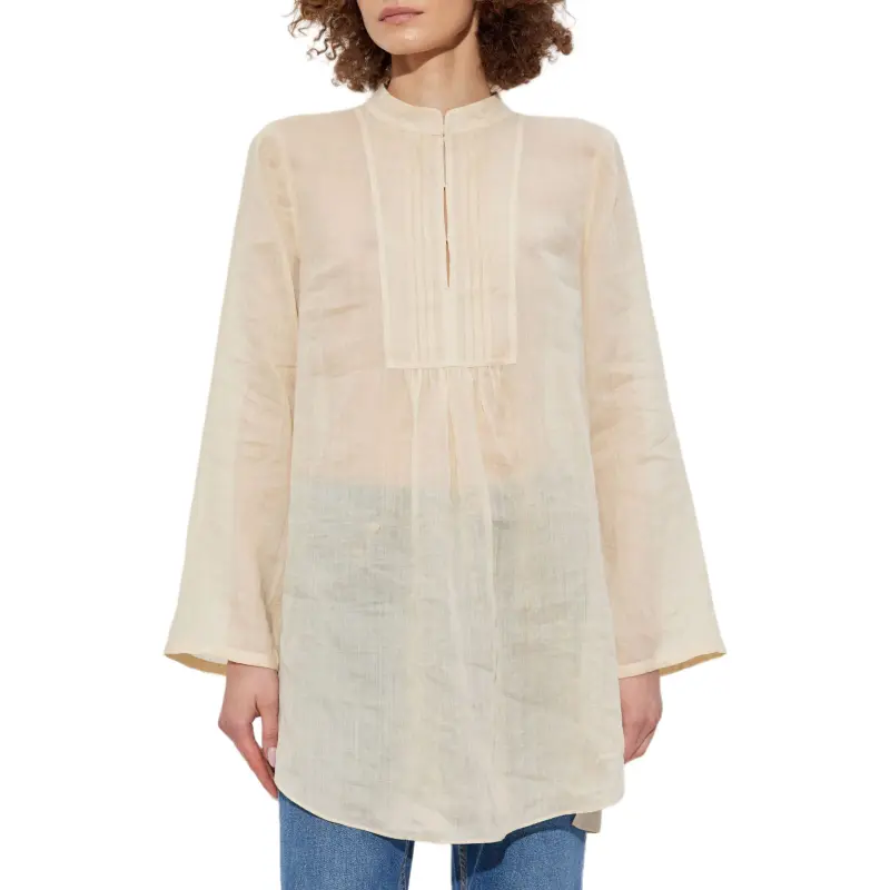 TORY BURCH Long Sleeved Mock Neck Top-2