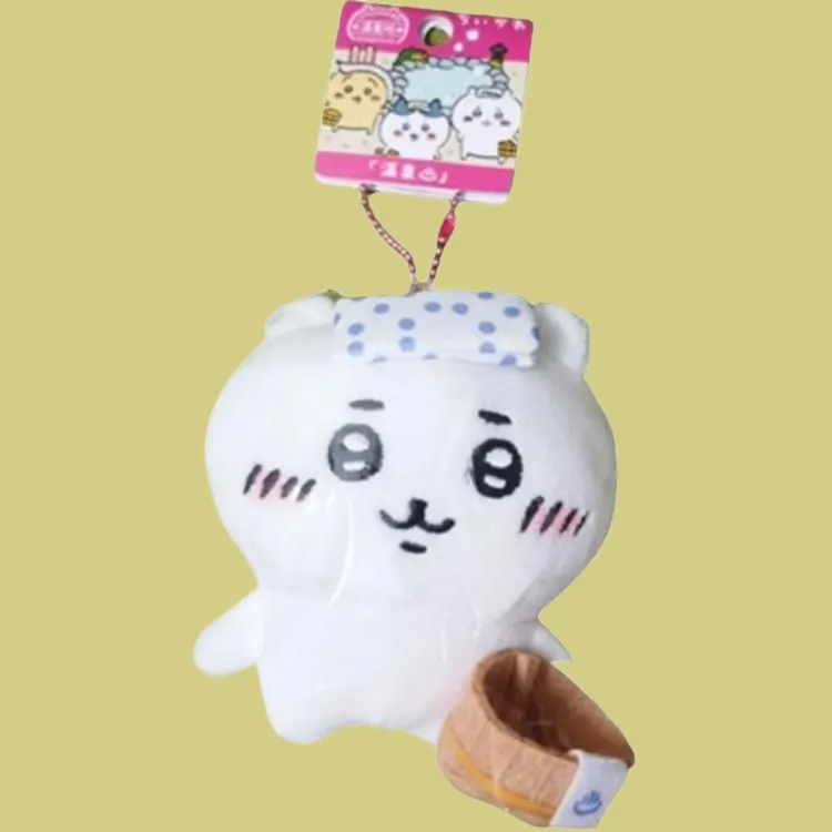 Chiikawa Chiikawa Kyoto Limited Hot Spring Chiikawa Dolls Plush Pendant Small Size High-2