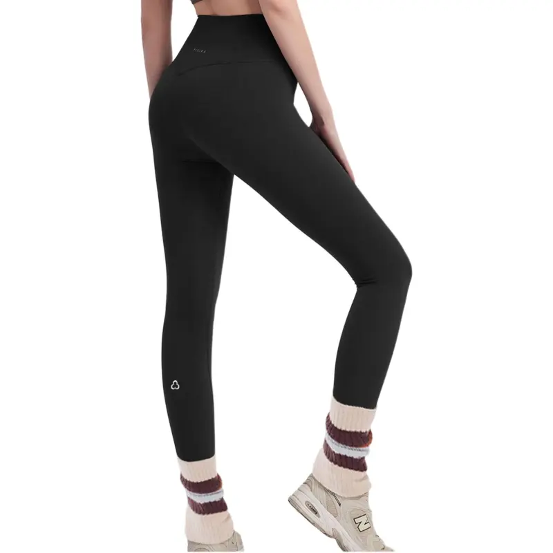 TITIKAACTIVE Sports Pants Women's Pure Black-3