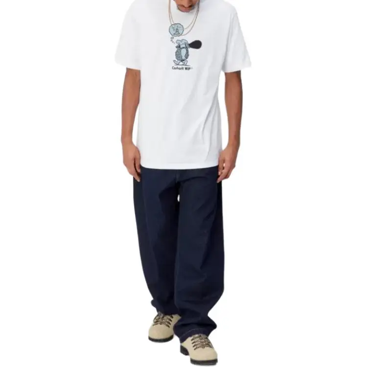 Carhartt WIP Original Thought T Shirt T Shirt Men's White-2