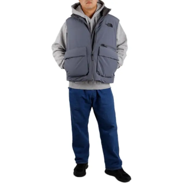 THE NORTH FACE Vest Unisex Gray-3